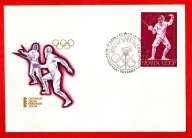ZSRR / Koperta FDC / 3813 ( Igrzyska Olimpijskie – Monachium ) 1972 r.