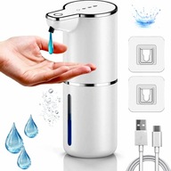 Bezdotykowy DOZOWNIK do Mydła IPX5 Automatyczny 350ml Duży USB-C Dyspenser