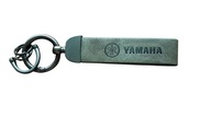 YAMAHA BRELOK DO KLUCZY BRELOCZEK SKÓRA SZARY