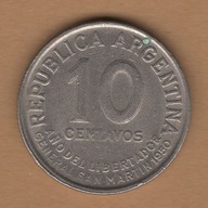 Argentyna 10 centavo, 1950