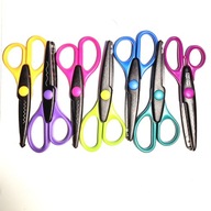 Nożyczki kreatywne dekoracyjne do wycinania wzorów zestaw 7 szt