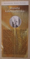 FOLDER NBP DO MONETY 10 zł 2000 MUZEUM POLSKIE W RAPERSWILU