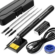 ZESTAW LUTOWNICA BEZPRZEWODOWA OPOROWA KOLBOWA GROT USB-C AKUMULATOROWA