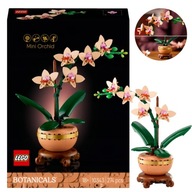 LEGO ZESTAW MAŁA ORCHIDEA KWIATY KLOCKI PREZENT NA DZIEŃ KOBIET 10343
