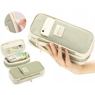 SZKOLNY PIÓRNIK ORGANIZER WIELOKOMOROWY DUŻY NA PRZYBORY DO SZKOŁY I BIURKA