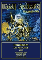 Plakat A3 - Iron Maiden Live After Death 1985