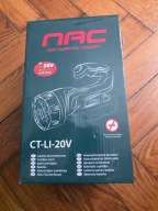 Latarka akumulatorowa klasyczna 260 lm LED CT-LI-20V NAC regulowana głowica