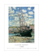 Claude Monet reprodukcje kalendarz 2025 malarstwo impresjonizm obrazy