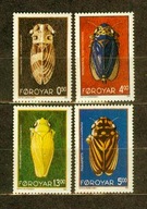 WYSPY OWCZE** CYKADY Mi 272-75