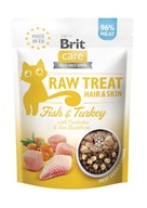 Brit Raw Treat Cat Hair & Skin 40g