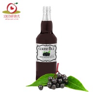 Sok z czarnego bzu bez konserwantów bez dodatku cukru tłoczony