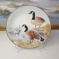 Talerz Kolekcjonerski Gęś Kanadyjska | Canada Goose | Porcelana