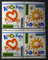 Polska Fi 3238/3239 ** ( 1992 ) czwórki