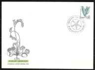 *FDC ROCZNIK 1991 Fi 3177 kas. ROŚLINY LECZNICZE