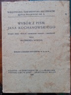 Wybór z pisma Jana Kochanowskiego 1920