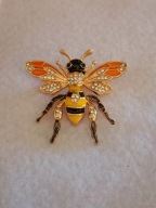 Broszka w kształcie pszczoły