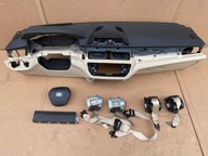 BMW 5 G30 G31 HEAD UP DESKA KREMOWA PODUSZKI PASY ORYGINAŁ