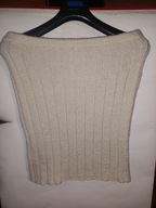 Spódniczka zimowa 38 40 handmade spódnica gruba ciepła nowa