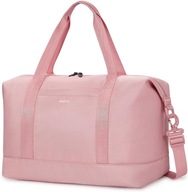 TORBA KABINOWA WODOODPORNA Z KOSMETYCZKĄ 40x25x20 20L RÓŻOWA