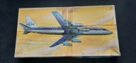 Duży plastikowy model samolotu Douglas DC-8 - KLM - VEB Plasticart - PRL