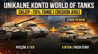 Konto WOT / World of Tanks EU | IS-7 MAUS 4xPREM | ARGENTYNA -70% CENY