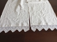 RĘCZNIK OBRZĘDOWY - CHUSTA - PRAWOSŁAWIE. LNIANY 215 / 39 cm.