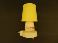 Lampka nocna, lampka wtykowa ML-1, Rum-Lux, PRL, vintage, retro