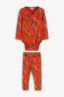 NEXT komplet niemowlęcy chłopięcy auta 68 cm