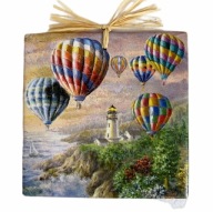 Robótkownia Kafelek obrazek 15x15 Latarnia Balony z le.