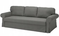 IKEA VRETSTORP Pokrycie Sofy 3 Osobowej Hakebo Szary Oryginał Pokrowiec