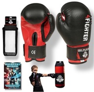 Dziecięce RĘKAWICE BOKSERSKIE 6 OZ Treningowe DO BOKSU BUSHIDO Dla Dzieci