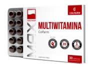Multiwitamina Colfarm Max Żeń Szeń 30 Tabletek