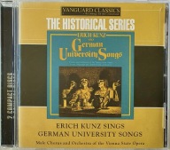 Erich Kunz Sings German University Songs USA 2x CD Irl