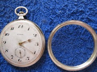 PROMOCJA--Srebro CYMA Markowy Zegarek-Kieszonkowy ART-DECO