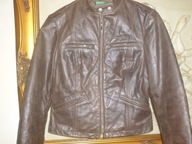 UNITED COLORS OF BENETTON-RAMONESKA -R-S-M[42]-SKÓRA NAT LEKKO OCIEPLONA.