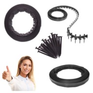 OBRZEŻE OGRODOWE PLASTIKOWE TRAWNIKOWE OBRZEŻA 2X10M