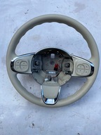 ORYGINAL KIEROWNICA STRUKTURALNA JASNA FIAT 500 LIFT MULTIFUNKCYJNA ŁADNA