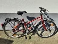 Sportowa damka gotowa do jazdy.