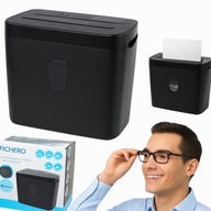 NISZCZARKA DO PAPIERU DOKUMENTÓW KART BIUROWA WYDAJNA MOCNA FICHERO 230V 8L