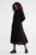 H & M szmizjerka maxi długa oversize babydoll warstwowa sukienka boho midi