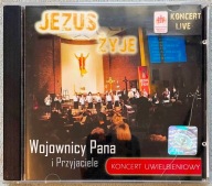 Wojownicy Pana i Przyjaciele - Jezus żyje. Koncert uwielbieniowy live [CD]