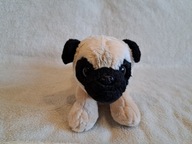 Maskotka Piesek Pluszak Mops Pies 30cm M1