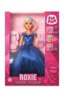 ROXIE KREATORKA MODY Lalka w długiej niebieskiej sukni akcesoria ELEFUN 3+