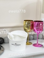 Cooler pojemnik wiaderko MOET CHANDON kieliszki