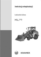 Kramer KL 19 - instrukcja obsługi ładowarki kołowej PL