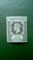 Leeward Islands * 1 szyling KGV kolonie angielskie brytyjskie