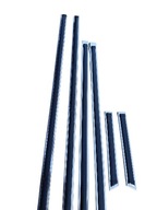 NOWE listwy drzwi drzwiowe boczne plus spinki FSO fiat 125p oryginał