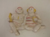 ANGIELSKA FIGURKA PORCELANOWA ART DECO DO POWIESZENIA