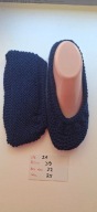 21 Kapcie balerinki handmade roz.39 NOWE ręcznie robione