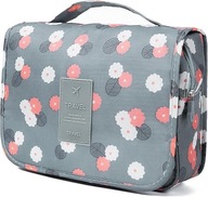 Kosmetyczka podróżna damska, na kosmetyki, do walizki, 24x9,5x21 cm